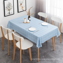 Wholesale waterproof oilproof printed dining plastic table cloth pvc tablecloth
